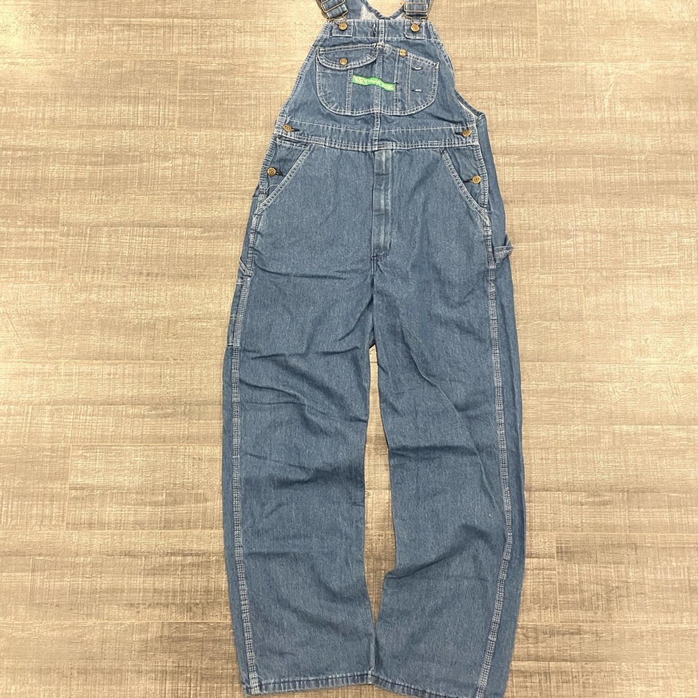 Men's Relaxed Denim Overalls